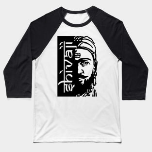 Shivaji Maharaj The Maratha King Baseball T-Shirt